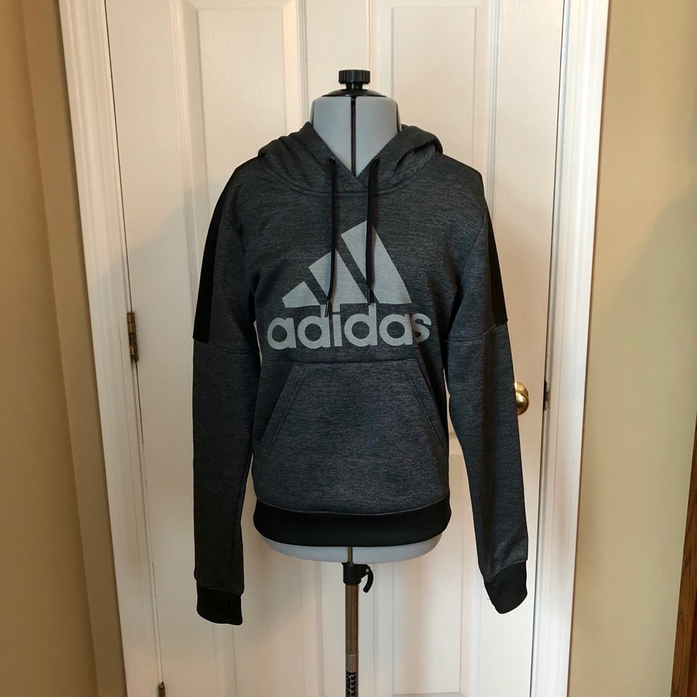 Adidas Cropped Sweatshirt, Size XS